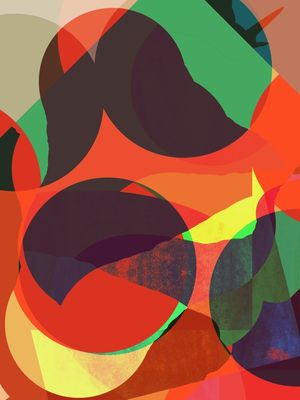 ENTARDECER ABSTRATO 001