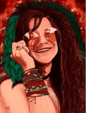 JANIS JOPLIN RED