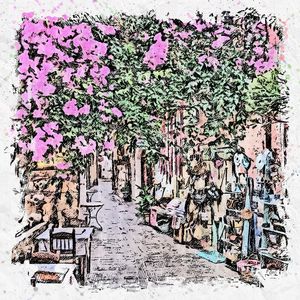 CRETA GRECIA SKETCH