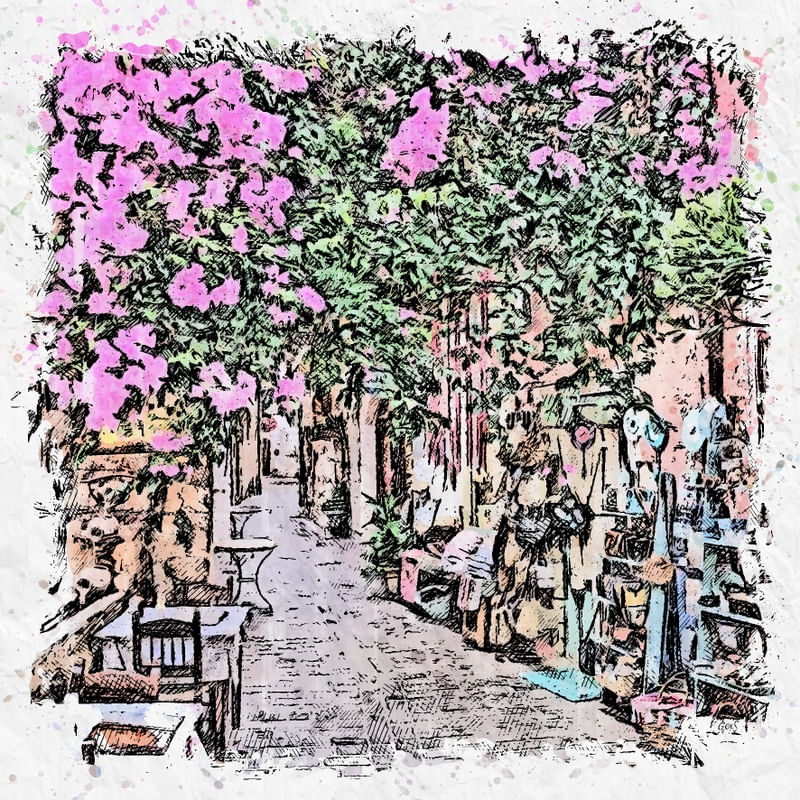 CRETA GRECIA SKETCH