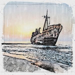 NAUFRAGIO POR DO SOL SKETCH