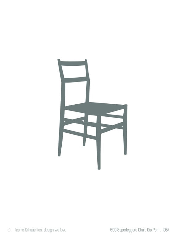 699 SUPERLEGGERA CHAIR - ICONIC SILHOUETTES. DESIGN WE LOVE - CINZA