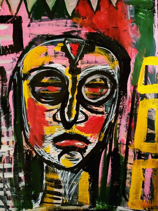 MOÇA ABSTRATA