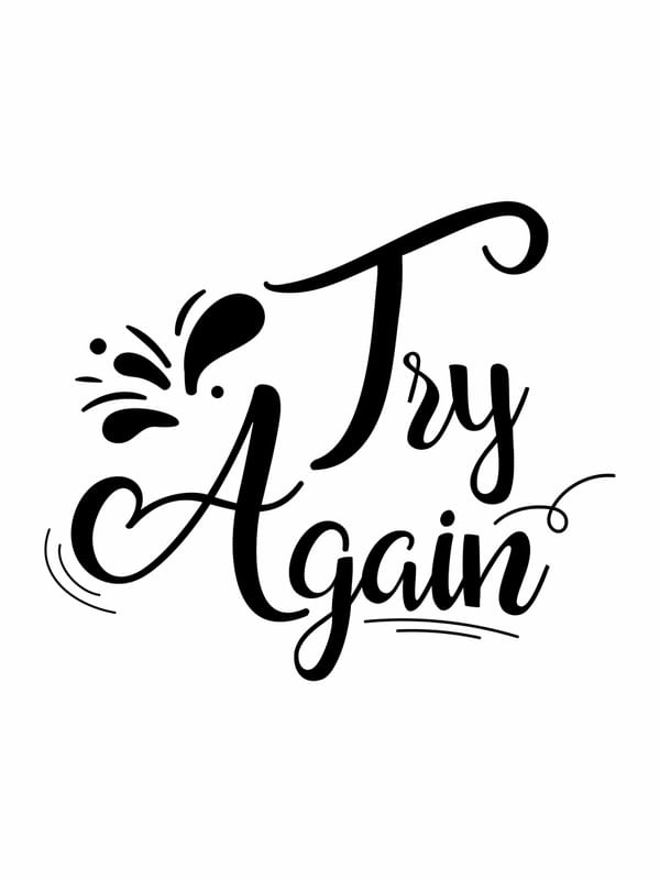 TRY AGAIN