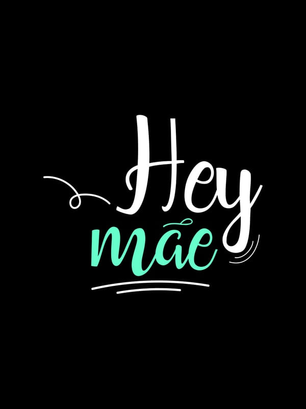 HEY MÃE BLACK VERDE TURQUESA