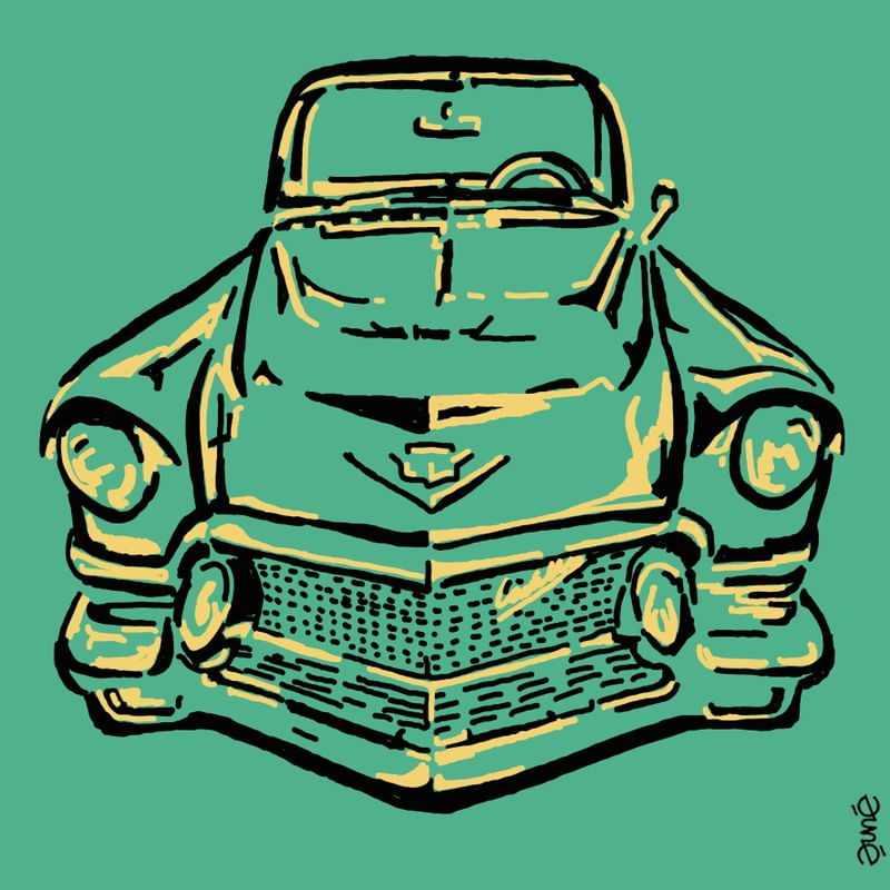 CADILLAC TURQUESA