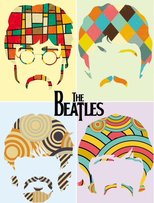 BEATLES ABSTRATO