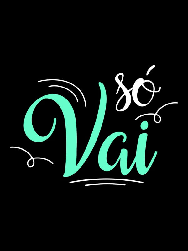 SÓ VAI FUNDO PRETO VERDE TURQUESA