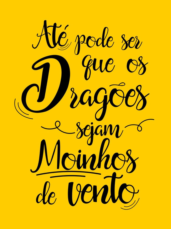 DOM QUIXOTE AMARELO OURO