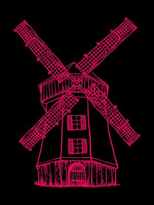 DOM QUIXOTE MOINHO DE VENTO BLACK VERMELHO INTENSO