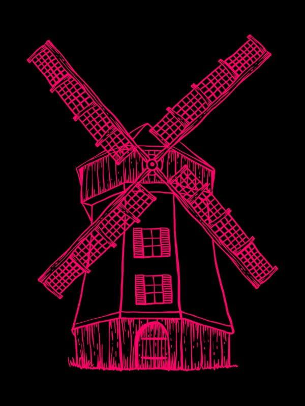 DOM QUIXOTE MOINHO DE VENTO BLACK VERMELHO INTENSO