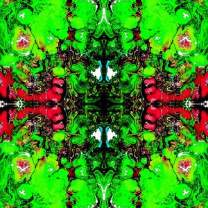 AQUARELA VERDE VERMELHA