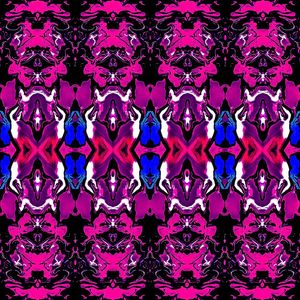 ABSTRATO ROXO ROSA AZUL