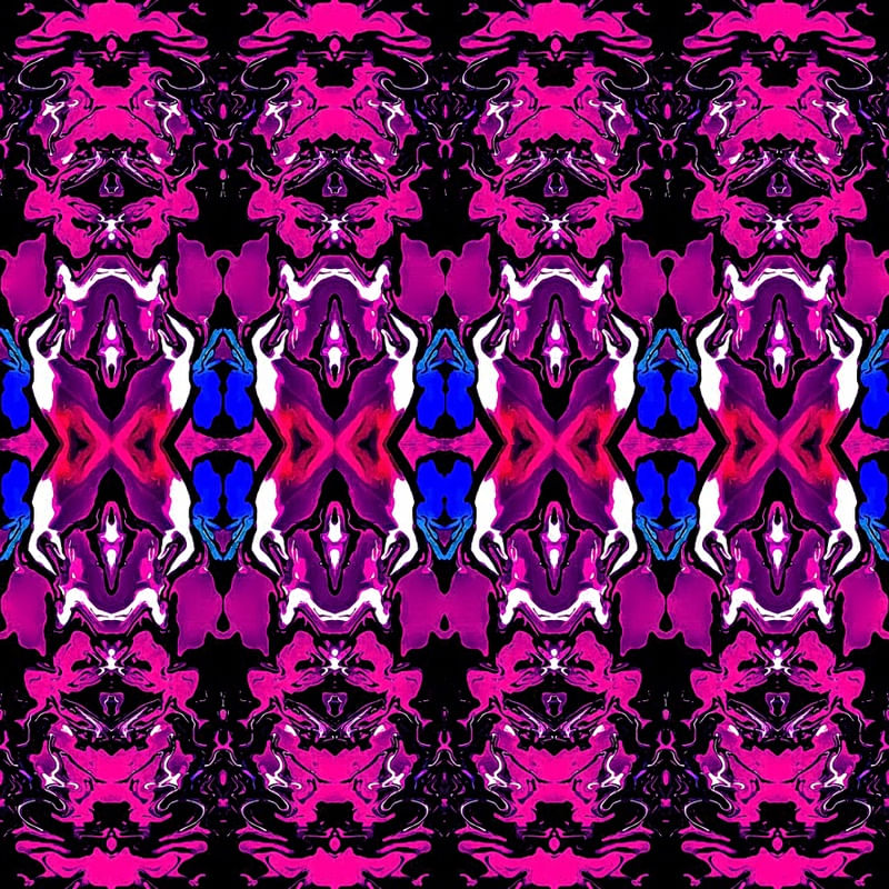 ABSTRATO ROXO ROSA AZUL