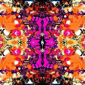 ABSTRATO LARANJA ROSA