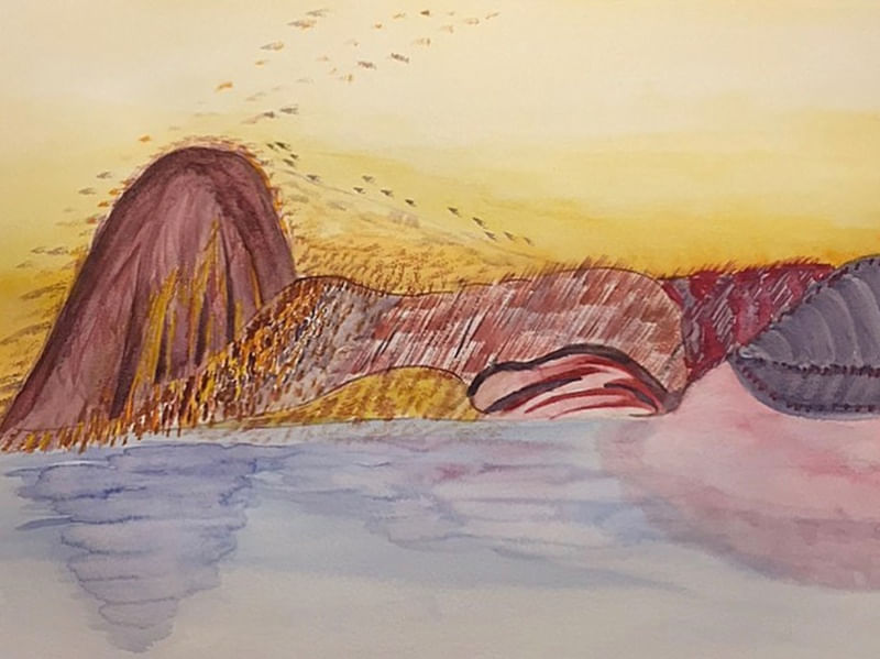 PÃO DE AÇUCAR AQUARELADO