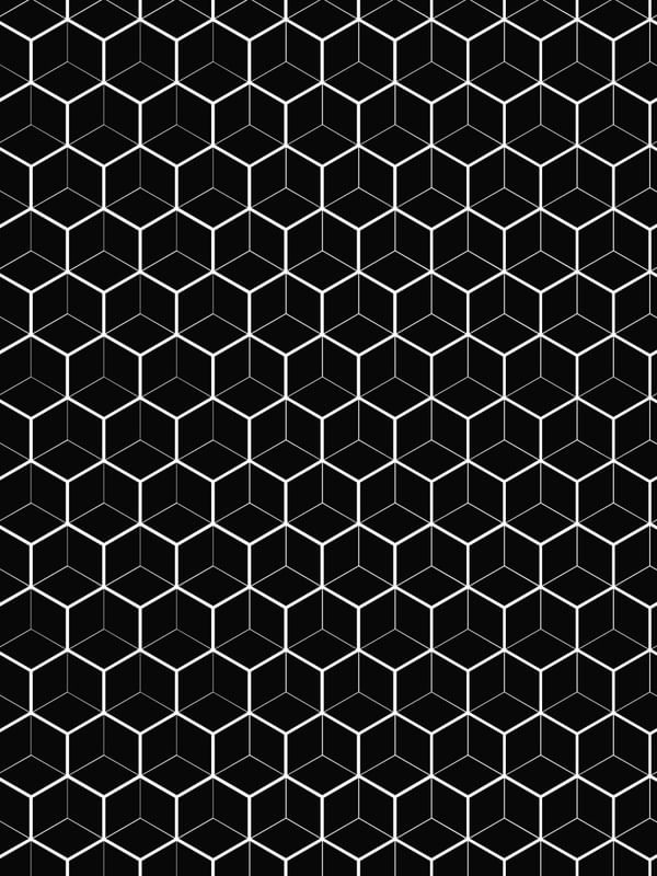 HEXAGON BRANCO VERTICAL