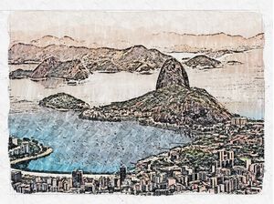 RIO DE JANEIRO SKETCH BAÍA DE GUANABARA