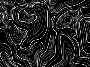BLACK AND WHITE WAVES