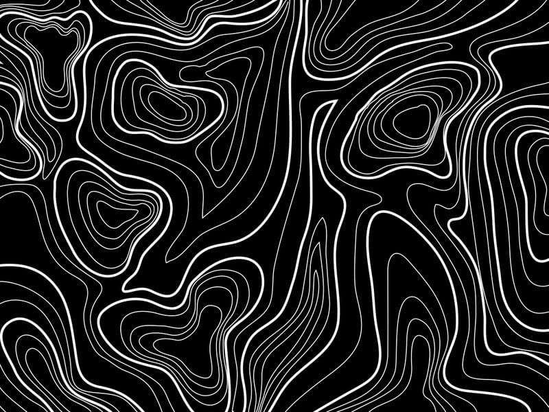 BLACK AND WHITE WAVES