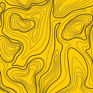 WAVES AMARELO OURO QUADRADO