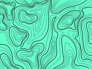 WAVES VERDE TURQUESA
