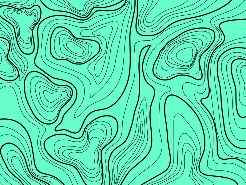 WAVES VERDE TURQUESA