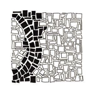 MODERN AZTEC 1, WHITE
