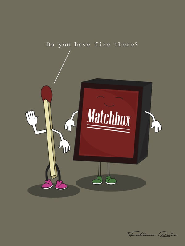 FUNNY MATCHBOX