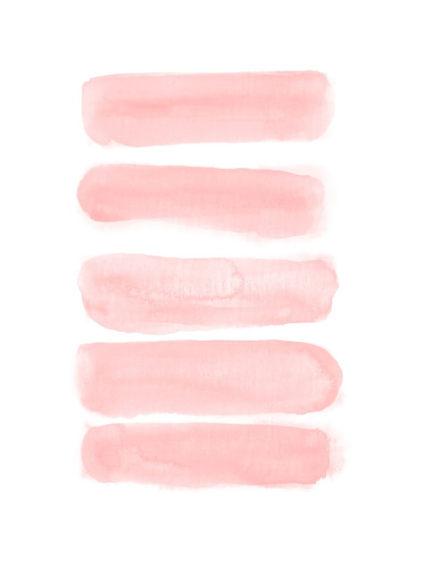 TRAÇADOS DE AQUARELA ROSA