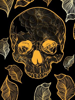 SKULL I - FLORAIS