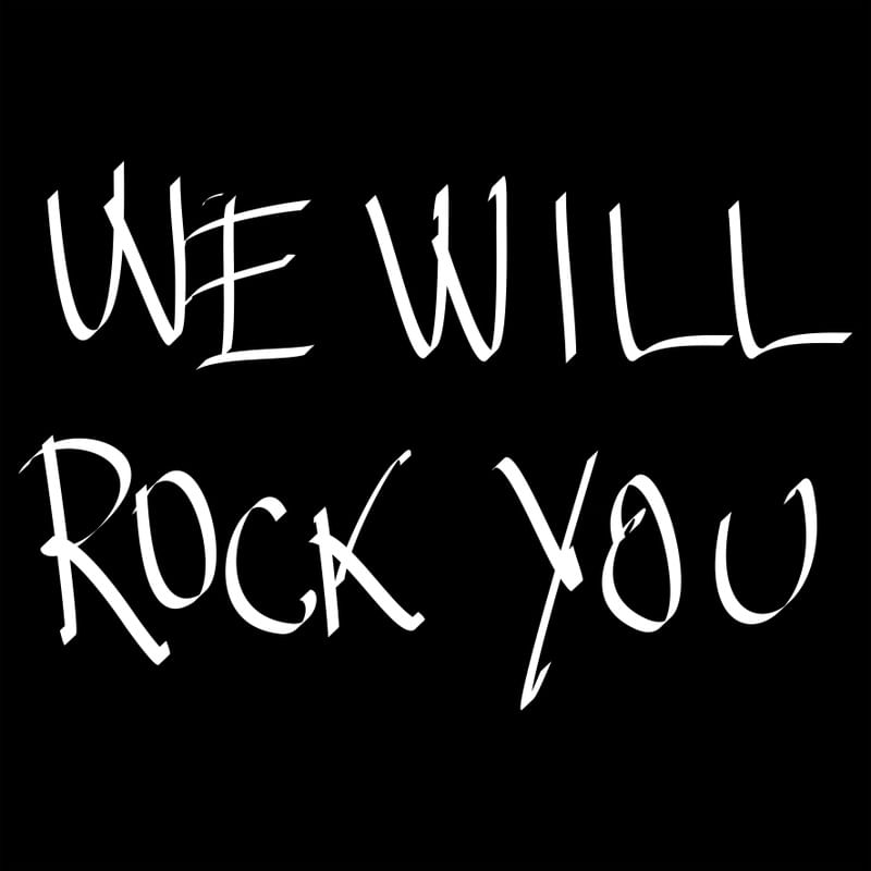 WE WILL ROCK YOU PB - DV