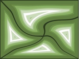 ABSTRATO EM VERDE