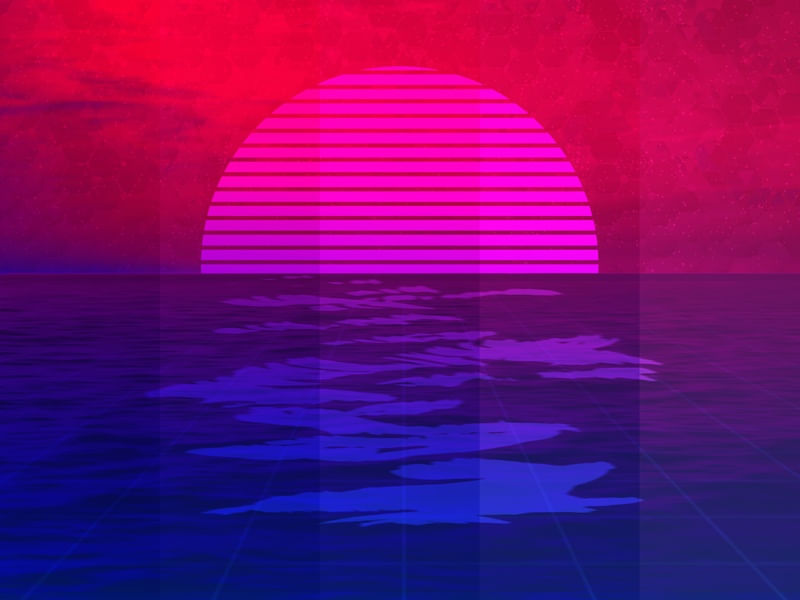 SOL E OCEANO RETRÔ
