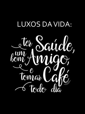 LUXOS DA VIDA FUNDO PRETO