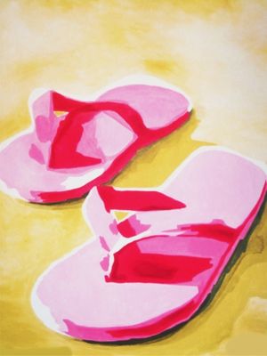 OLD FLIP FLOPS