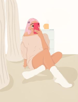 LAZY SELFIE