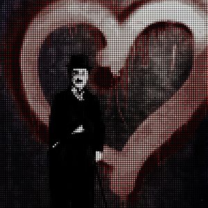 CHARLES CHAPLIN COM AMOR MOSAICO