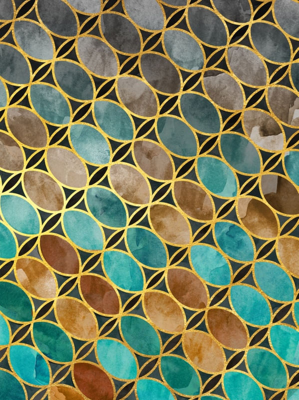 TURQUOISE CIRCLE
