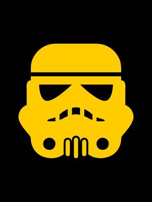 STORMTROOPER BLACK AND YELLOW