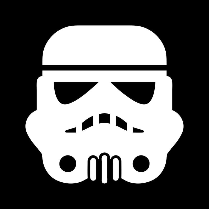 STORMTROOPER SQUARE BLACK