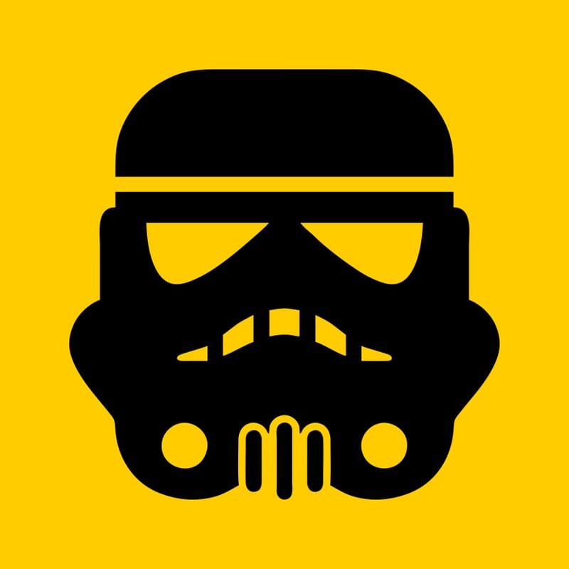 STORMTROOPER SQUARE YELLOW