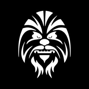 CHEWBACCA SQUARE BLACK