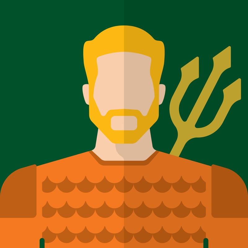 AQUAMAN POR TOM ALMEIDA