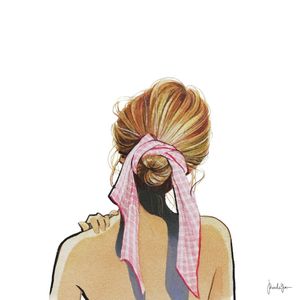 SCARF IN THE HAIR