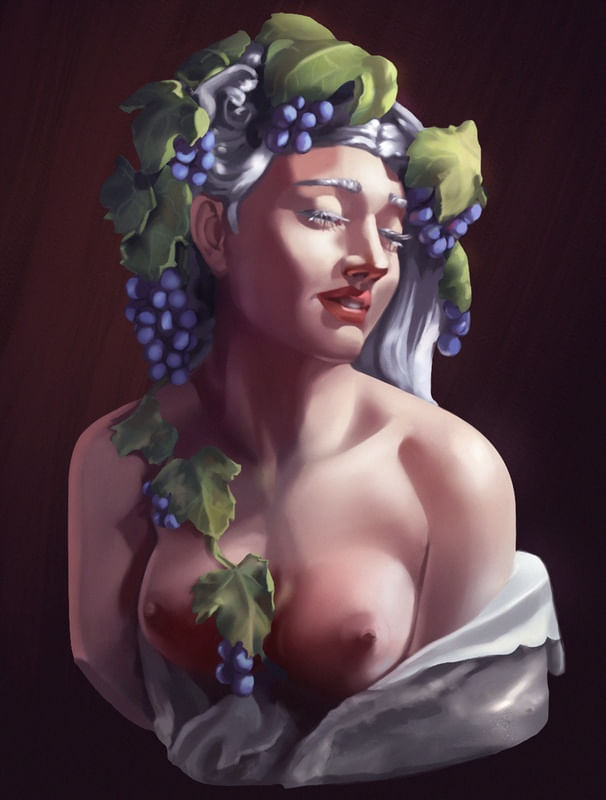 BACCHANTE IN COLOR