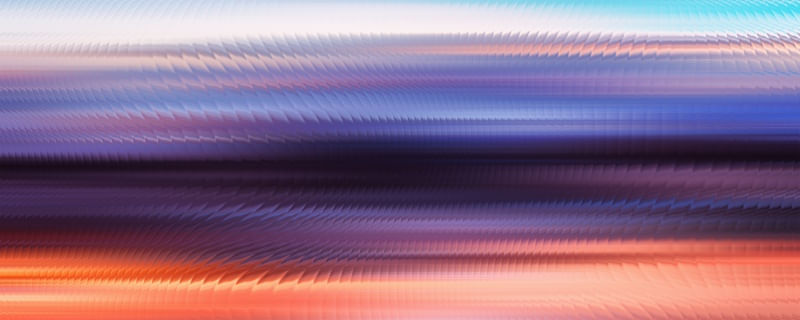 ABSTRACT SUNSET XIII - PANORAMIC