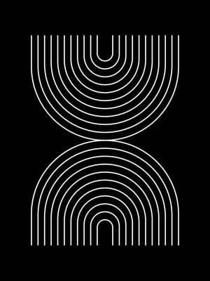 ARCOS PRETO E BRANCO II - DÍPTICO