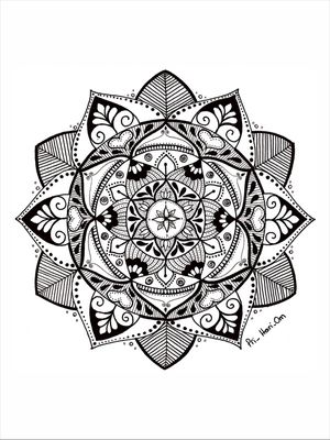 MANDALA ESTRELA DO MAR