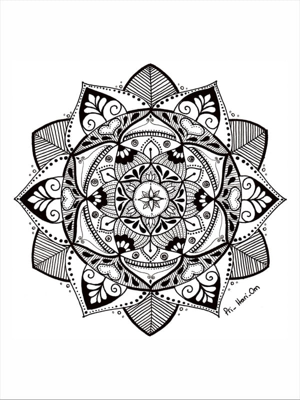 MANDALA ESTRELA DO MAR